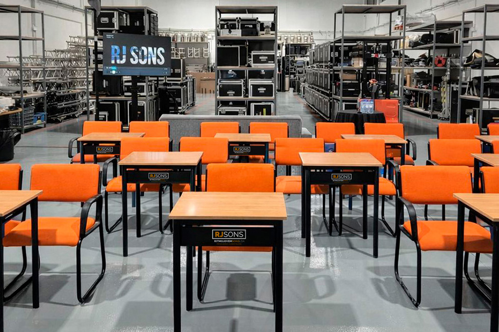 Formação técnica em som e iluminação